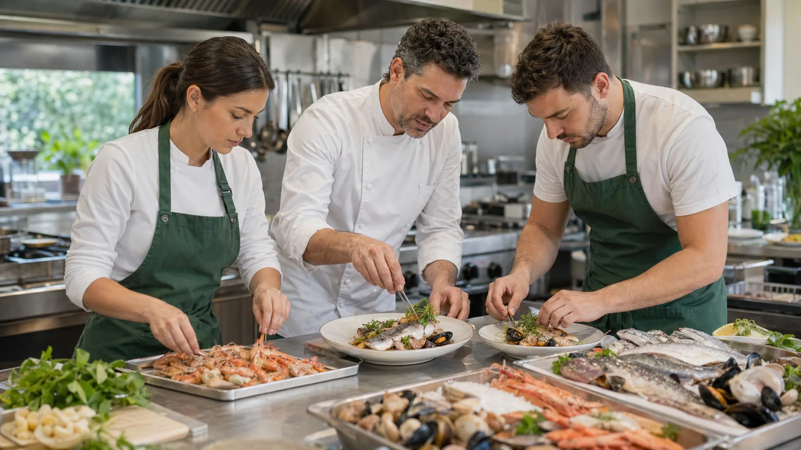Cocina de Pescado y Mariscos