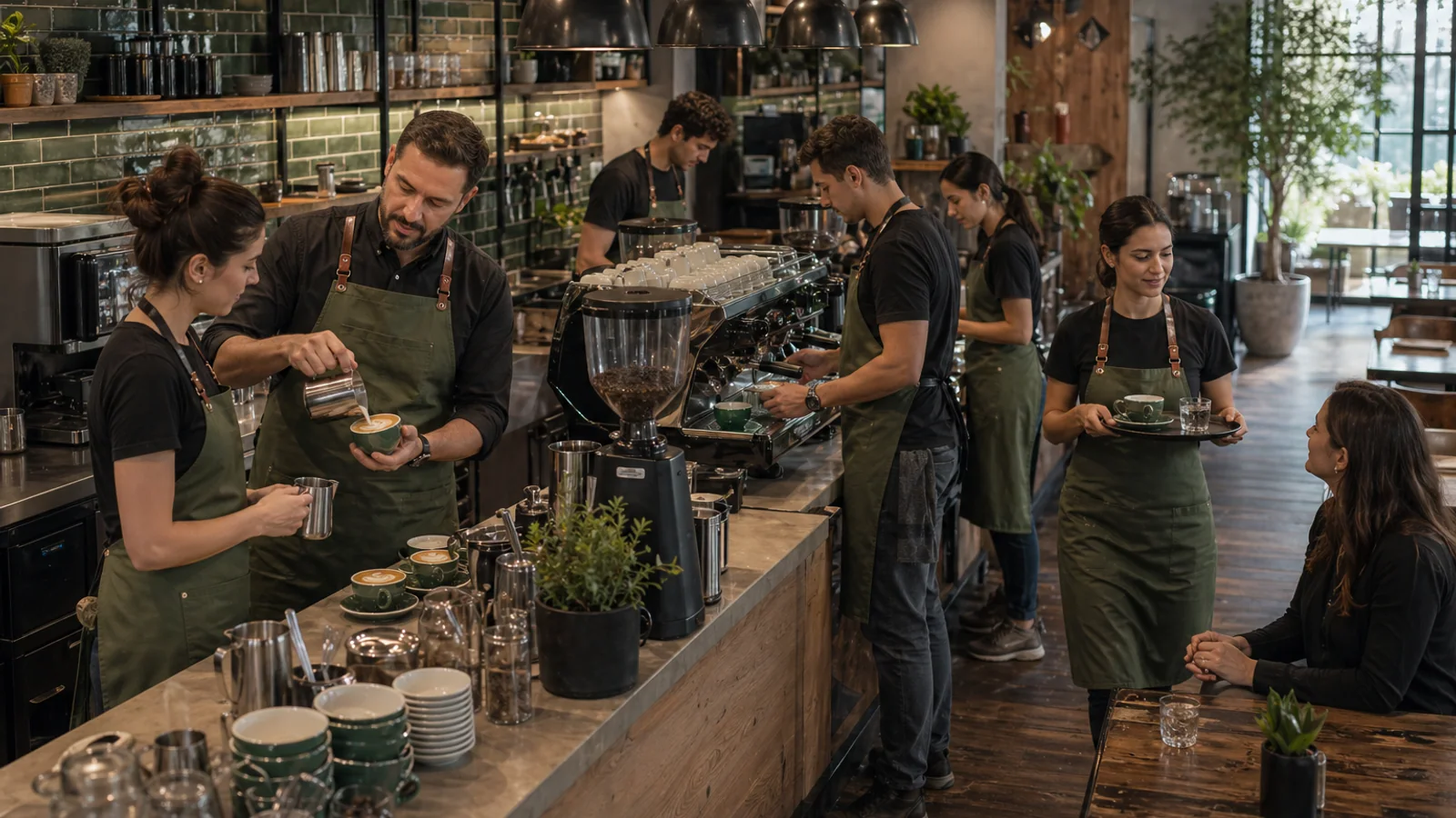Elaboración de Cafés y Cartas de Café en Restauración